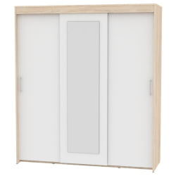 Шкаф-купе Т-3-198х175х60-М(ДСС-Белый-6) / T-3-198х175х60-M(ДСС-Белый-6)