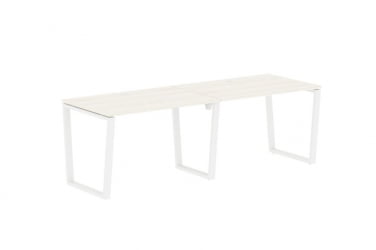 Бенч-система ЕДИС ЕВВСТ 2380 Ясень Траун Белый / EDIS EVWST