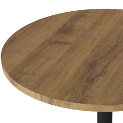 Круглый стол Кат Дуб вотан / Черный