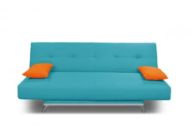 Диван МАНГО 2 (2 категория) Бирюзовый Оранжевый / MANGO