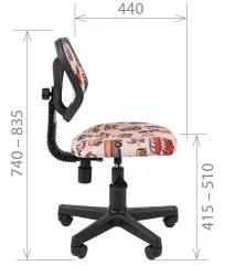 Детское кресло CХАИРМАН КИДС 106 Блаcк Автобус / CHAIRMAN KIDS Black