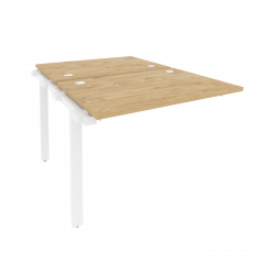 Наборный элемент рабочей станции на м/к ОНИКС О.М-2.НРС-1.7 Тиквуд Светлый/Белый / ONIX O.M-2.NRS-1.7