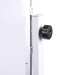 Доска-флипчарт магнитно-маркерная НА СТЕНДЕ БРАУБЕРГ 2-сторонняя (90х120 см) / BRAUBERG