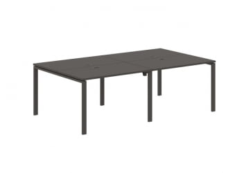 Бенч-система 4-местная ЕДИС ЕУВСТ 2313 Мокко / EDIS EUWST