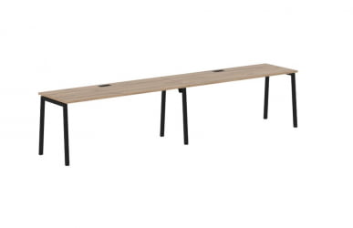 Бенч-система ЕДИС ЕЛВСТ 3567 Дуб Денвер светлый Черный / EDIS ELWST