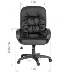 Кресло руководителя CХАИРМАН 416 ЭКО матовый / CHAIRMAN