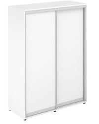 Шкаф-купе высокий Сигма СГ.719.ВХ.ВХ Белый / Sigma SG.719.WH.WH