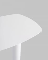 Журнальный столик Еанна Л металл белый / Eanna L