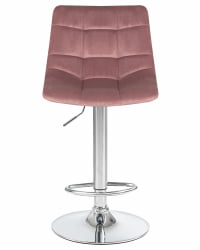 Стул барный ДОБРИН ТАИЛОР (пудрово-розовый велюр (МДЖ9-32)) 2 шт / DOBRIN TAILOR (MJ9-32))