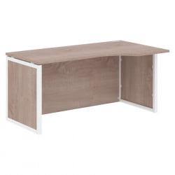 Стол письменный правый КСТЕН-КП КСКПCЕТ 169Х Р Дуб Сонома Белый / XTEN-QP XQPCET 169H R