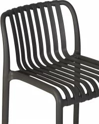 Стул полубарный ДОБРИН CХЛОЕ Темно-серый / DOBRIN CHLOE