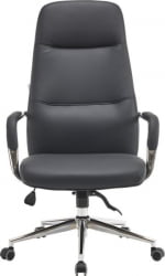 Кресло руководителя Еверпроф Веста Экокожа Черный / Everprof Vesta
