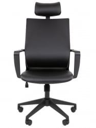 Кресло руководителя Чаирман 545 экокожа Черный / Chairman