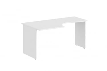 Стол эргономичный левый Сигма СГ.422.ВХ.Л Белый / Sigma SG.422.WH.L