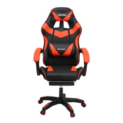 Геймерское кресло 088 цвет черный/красный с массажем 088-блаcк-ред-масс / 088-black-red-mass