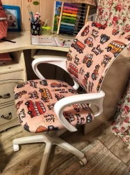 Детское кресло CХАИРМАН КИДС 103 Автобусы / CHAIRMAN KIDS