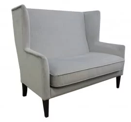 Диван с деревянными ножками Гвинз Серый