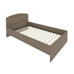 Кровать с ортопедическим основанием и изголовьем ЛИГХТ С-КИ-120 Вяз Благородный / LIGHT