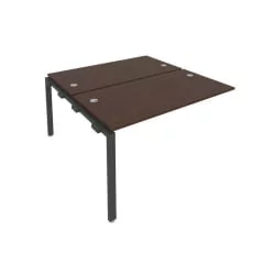 Проходной наборный элемент рабочей станции Метал Сйстем Б.ПРС-СП-2.3 Венге/Антрацит / Metal System