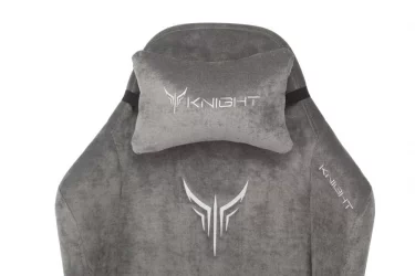 Геймерское кресло КНИГХТ Н1 ГРЕЙ / KNIGHT N1 GREY