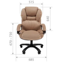 Кресло руководителя CХАИРМАН ДОМ (Хоме) 434 Темно-бежевый / CHAIRMAN (Home)