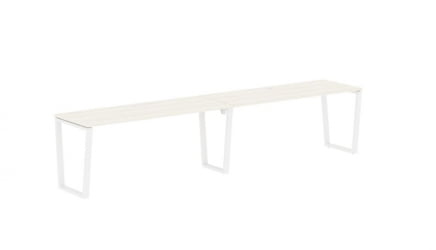 Бенч-система ЕДИС ЕВВСТ 3567 Ясень Траун Белый / EDIS EVWST