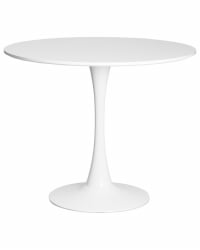 Круглый стол МИА (белая столешница, белое основание) / MIA