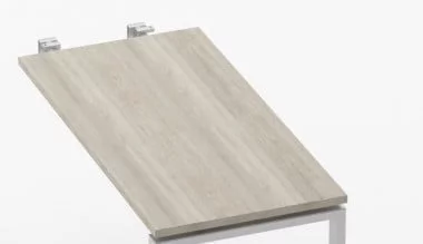 Столешница брифинг-приставки Дека 7.10.12 СТ Дуб Сантана светлый / Deka