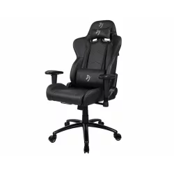 Геймерское кресло Ароззи Инизио Блаcк ПУ Грей лого / Arozzi Inizio Black PU Grey logo