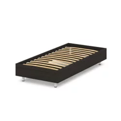 Кровать односпальная с ортопедическим основанием Орната Н-450 Дуб Честерфилд / Ornata