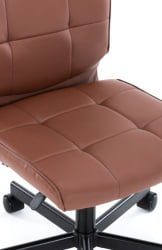 Кресло для персонала Еверпроф ЕП-300 Экокожа Коричневый / Everprof EP-300
