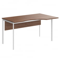 Стол эргономичный ИМАГО-С CА-1СД(Л/Р) ясень шимо белый полуматовый / IMAGO-S CA-1SD(L/R)