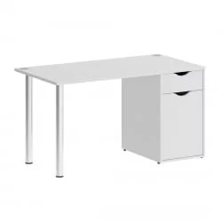 Стол письменный ХОМЕ ОФФИCЕ ВР.СП-3-138.1 Белый / HOME OFFICE VR.SP-3-138.1
