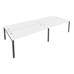 Рабочая станция на 4 раб.места Метал Сйстем Б.СМ-4.5 Белый/Антрацит / Metal System