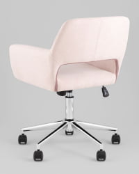 Стул офисный РОСС рогожка светло-розовый / ROSS