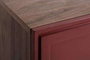 Тумба прикроватная Нортон кармин Нортон (ТП) Кармин / Norton Norton