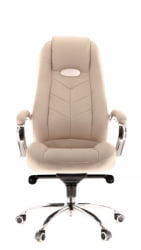 Кресло руководителя Еверпроф Дрифт М Экокожа Бежевый / Everprof Drift M