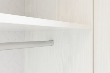 Детский шкаф для игрушек Чудо МДВ-02 Белый рамух / MDW-02