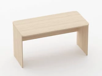 Стол прямой Глассй 1.10.14 Орех / Glassy