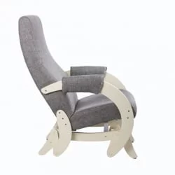 Кресло-качалка Модель 68 М (Сливочный/Верона Антазиле Грей) / (Сливочный/Verona Antazile Grey)