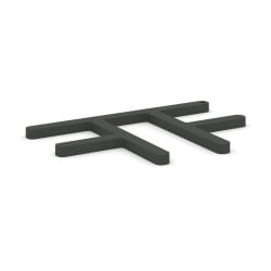 Соединитель Т-образный для бенча (1 шт.) CОНCЕПТ CН.С-ТОБ Антрацит / CONCEPT CN.S-TOB