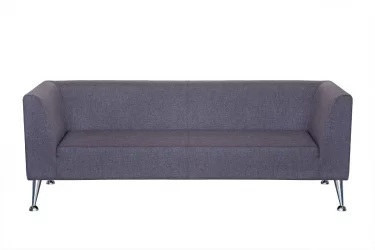 3-х местный диван Еуроформа Ультра Еуролине 980 (темный антрацит) / Euroforma Euroline