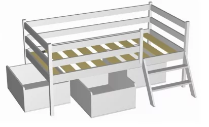 Ящики выкатные РооРоом ВК-111р Розовые / RooRoom VK-111р