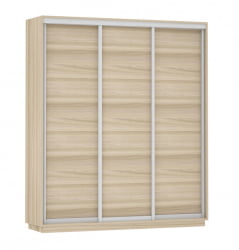 Шкаф-купе трехдверный Экспресс Трио Элемент 1800х2400х Ясень шимо светлый / 1800х2400h