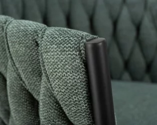 Стул барный ДОБРИН ЛЕОН Зеленая ткань ЛАР 275-23 / DOBRIN LEON LAR