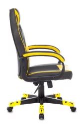 Геймерское кресло Зомбие ГАМЕ 17 Черный-желтый / Zombie GAME