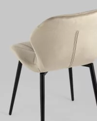 Стул Эдвин велюр Капучино