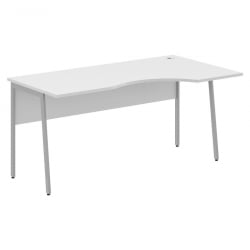 Стол эргономичный правый ИМАГО Плус СА-1П(Пр) Белый Серый / IMAGO Plus СА-1P(Пр)