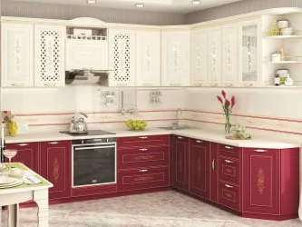 Стеновая панель высокоглянцевая СП 04 Виктория