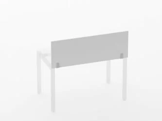 Офисная перегородка Дека 8.12.12 Белый (без крепления) / Deka